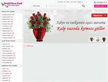 Tablet Screenshot of denizlibariscicek.com